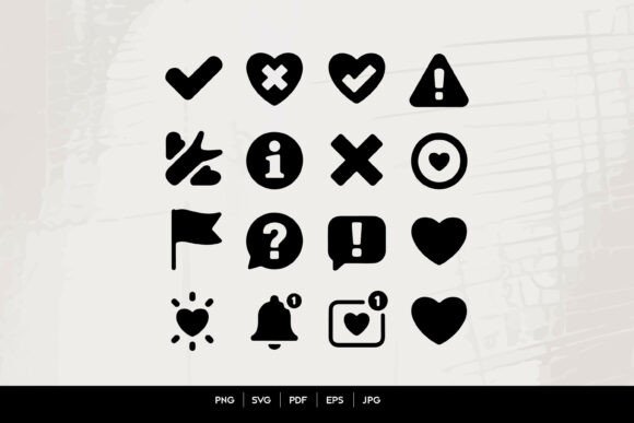 Download Black UI Icons Set - Premium Resources
