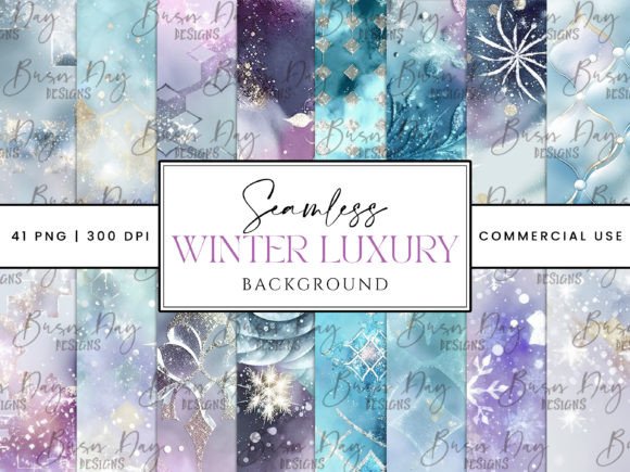Download Seamless Winter Luxury Background - Luxury background Collection