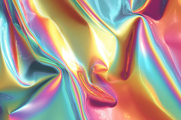 Download Iridescent Holographic Texture - Graphic Collection