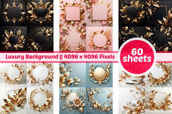 Download Set of Mega Luxury Background 60 Sheets - Luxury background Collection